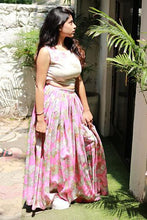 Load image into Gallery viewer, sweet 16 plain top with floral skirt in India from not so sober